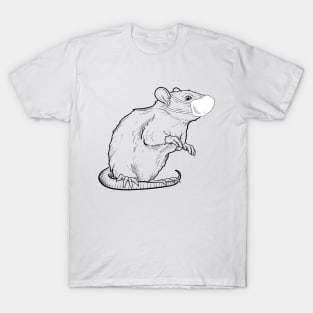 Rat with Mask T-Shirt